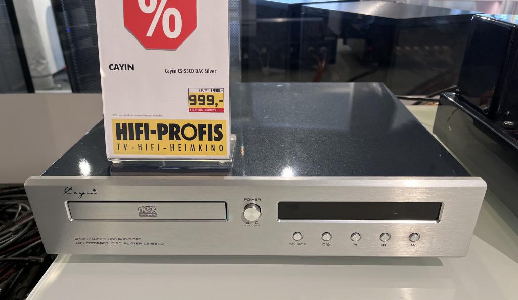 Cayin CS55CD Röhren CDPlayer + D/A Wandler (6397760221