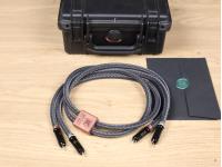 Select KS-1038 highend silver audio interconnects RCA 1,0 metre