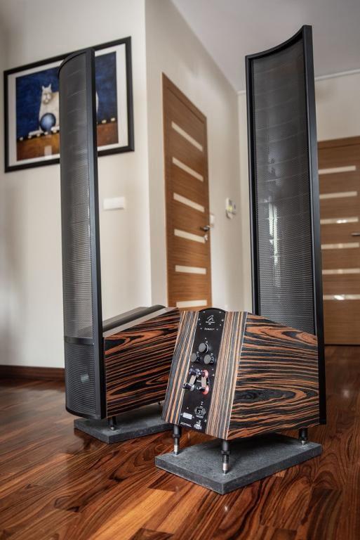Martin Logan Summit with new panels fitted