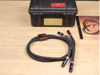 Select KS-1030 high end silver audio interconnects RCA 0,75 metre (2 pairs available)