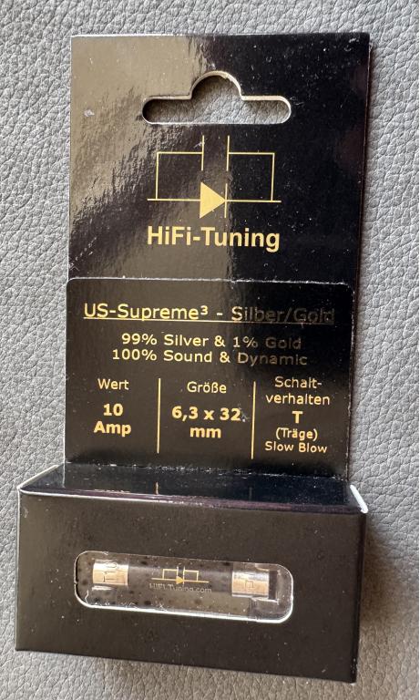 HiFi-Tuning US Supereme 3 - Silver/Gold 6.3×32 mm /Diamond