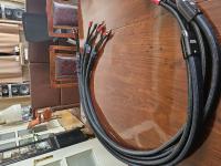 AudioQuest ThunderBird ZERO & BASS biwire combo speaker cable for bi-wiring 2m long