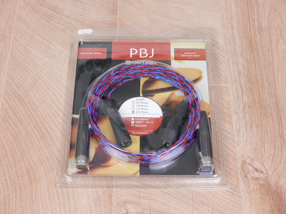 PBJ audio interconnects XLR 2,0 metre NEW