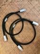 VIBORG VP-1501 OFC Power cables / 2 pieces  (1.8m + 1.5m)