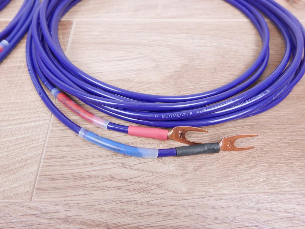 Silver highend full silver audio speaker cables 3,0 metre