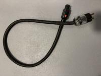 Silent Wire Netzkabel AC 8 mit hochwertigem Schukostecker AC Plug 16, 1 Meter