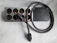 Furutech e-TP80E 8-Port Power Filter with FP-314Ag power supply cable.