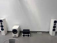 nuLine Heimkino-Set 5.1 weiß + Marantz SR6008
