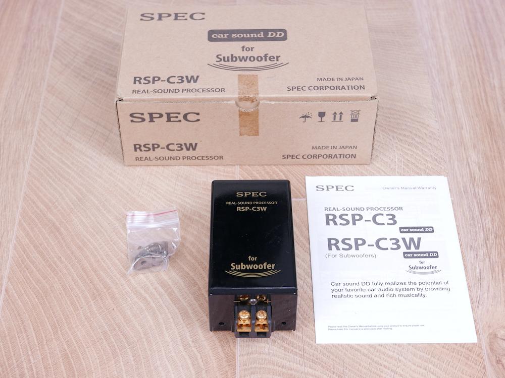 SPEC RSPC3W Real Sound Processor for home theatre Subwoofer or car
