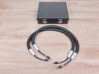 X-Series highend silver audio interconnects RCA 1,0 metre