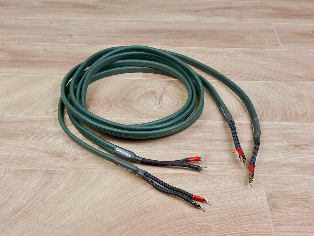 AudioQuest Granite SST Hyperlitz audio speaker cables 3,0 metre