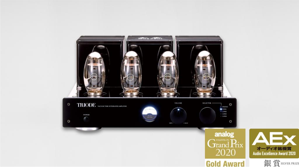 Triode Musashi, KT150 class AB push-pull integrated amplifier, 2x100W, 34.5 Kg