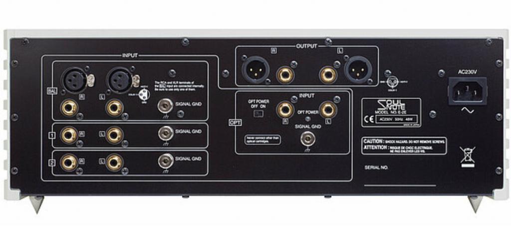 E-2 Phonoverstärker für MM, MC, Mono und DS-Audio