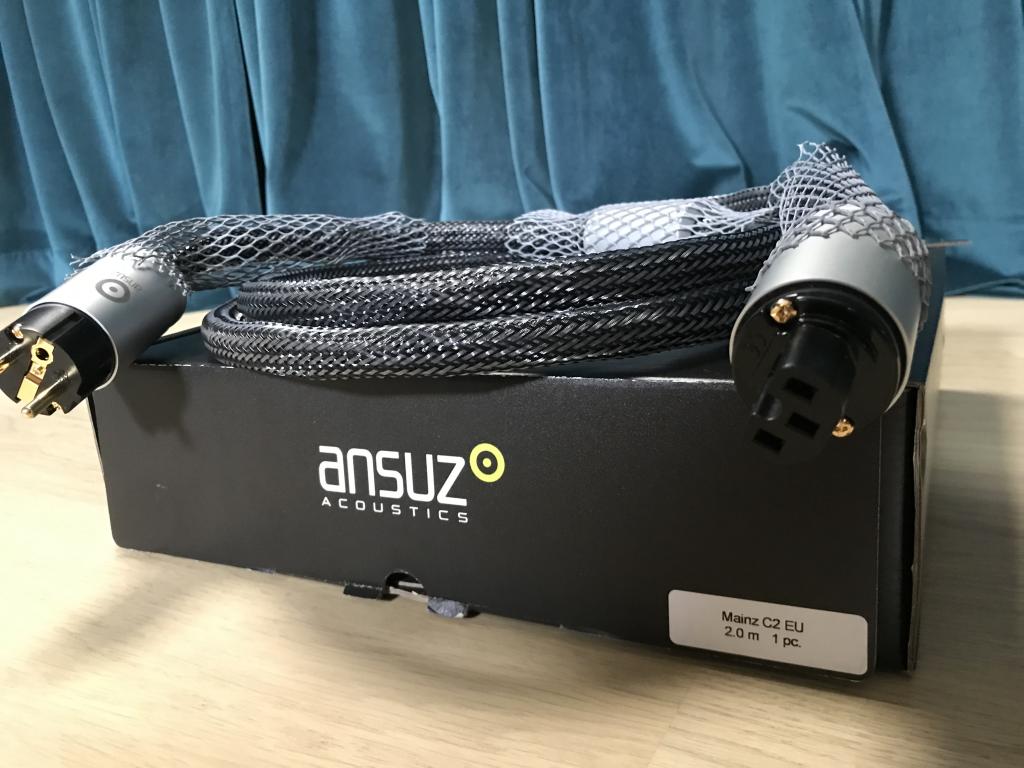 ANSUZ Acoustic Mainz C2 1.5M Power Cord  SOLD!