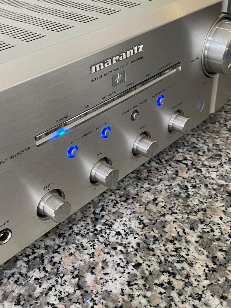 Amplificatore Stereo Marantz PM8006 – 70W Per Canale – Ingresso Phono Con Equalizzatore Marantz – Finitura Argento/oro - 2