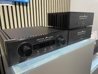 2x Stück Mini Power Amplifier & The BIG Passive Pre Amplifier Set im Kundenauftrag