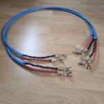 Siltech LS-100 G3 speakercable with WBT-0680 spades