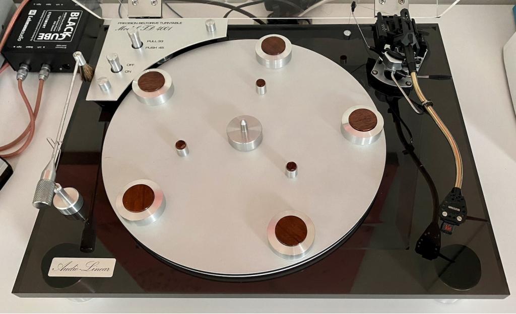 Pièce Détachée Platine - Moteur Audio Linear TD 4001 - Occasion Fonctionnel