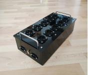 HighEnd DIY 10er Netzleiste Acryl - 2x IEC Eingang - 2x Erdung -Versand aus Deutschland
