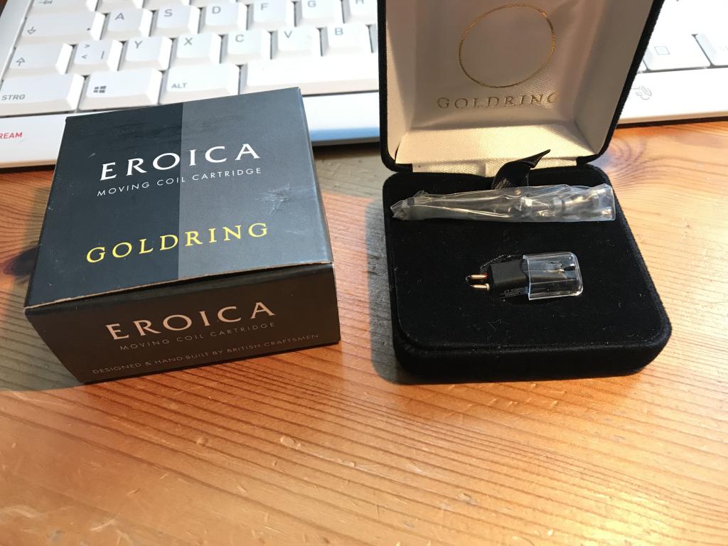 Cellule Phono Goldring Eroica Lx-MC – Cartouche MC Vintage, Fabrication Japonaise