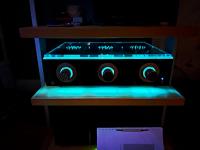 HP 100 Röhren Vorstufe Pre Amp + Radia Endstufe Power Amp