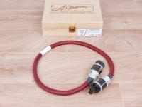 A. Charlin PCN-5000 Mk1 Rouge/Red audio power cables (2 available)