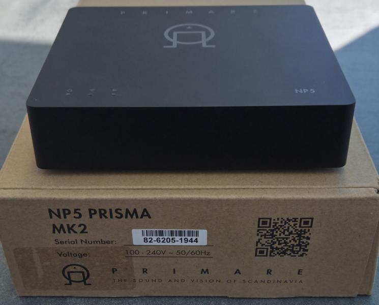 Primare Netzwerkplayer/Streaming Client · Primare Prisma NP5 MKII