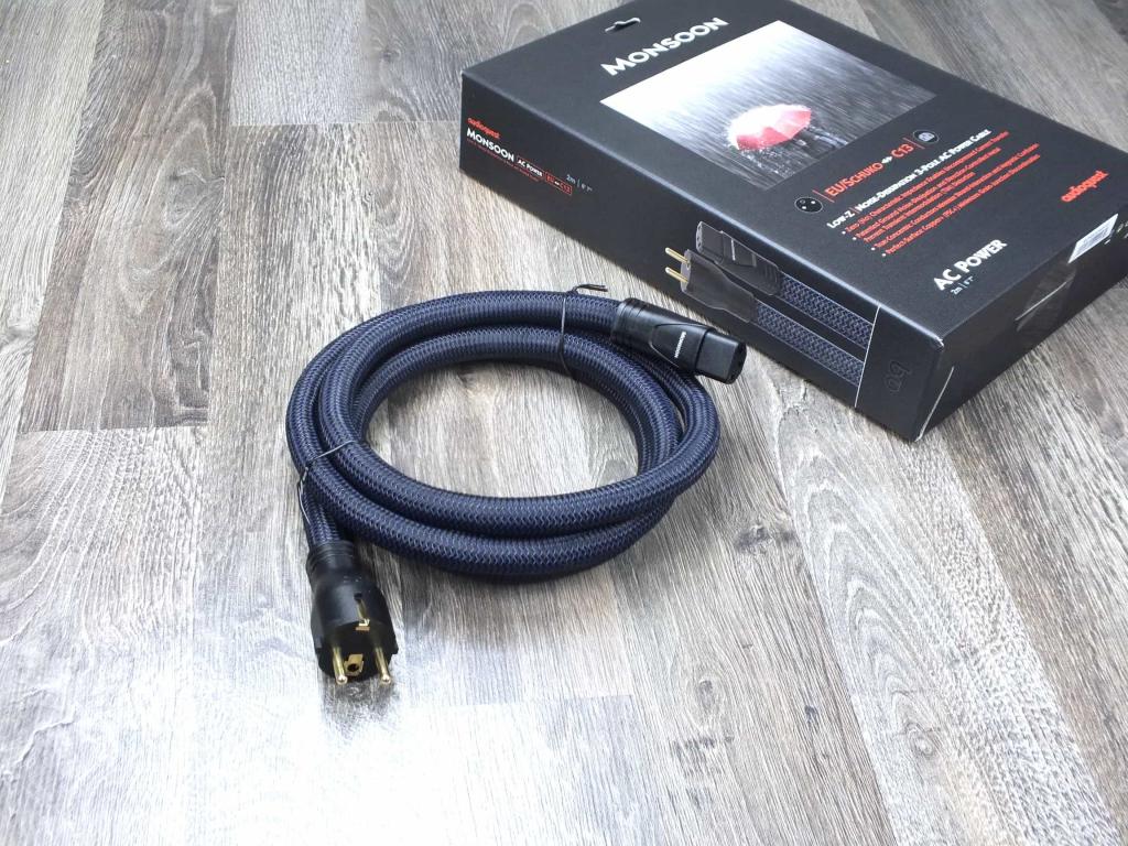 Monsoon audio power cable 2,0 metre BRAND NEW