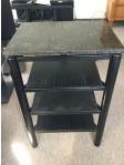 Tripod Hifi-Rack mit schwarzer Granitplatte