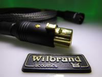 XLR silver solid, 2 x 500 cm, Sonderpreis