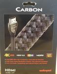HDMI Carbon-Kabel 4K UHD, HDCP, HDR - L =0,6m