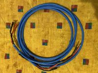 LS2-90 2x2.25 gold spades/bananas G2 Silver