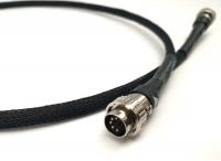 Signature analogue DIN 5-polig : 1m Länge 180° Belegung