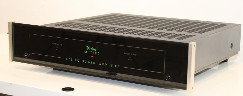 McIntosh MC 7100 AC 7437794489 Exhibit Transistor Poweramp 