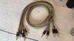 HF10C Speaker Cables – 1 Meter Pair – WBT Locking Bananas