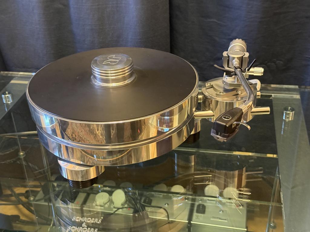 Transrotor Max Plattenspielerlaufwerk im SET mit Sorane TA-1 9 Zoll Tonarm ohne Tonabnehmer