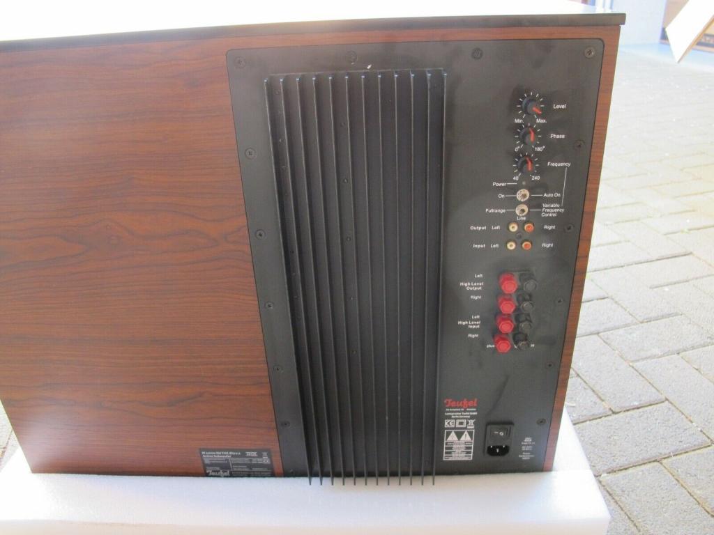 Teufel Teufel Sub M 11000 SW M11000SW THX Ultra 2 Aktivsubwoofer in Walnuss (7545872567