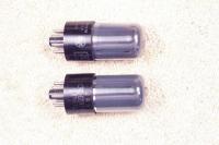 Ein Paar Röhren RCA VT-231 JAN CRC 6SN7GT Tubes, matching pair