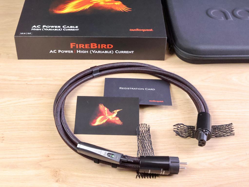 AudioQuest FireBird HC High-Current high end audio power cable 1,0 metre NEW 30% OFF!