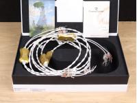 Art Series Monet high end silver audio speaker cables 2,5 metre