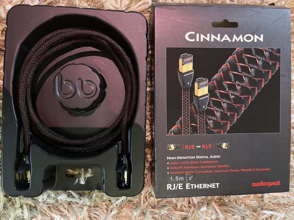 AudioQuest Sold Cinnamon RJ/E High End Audio Cable of 1