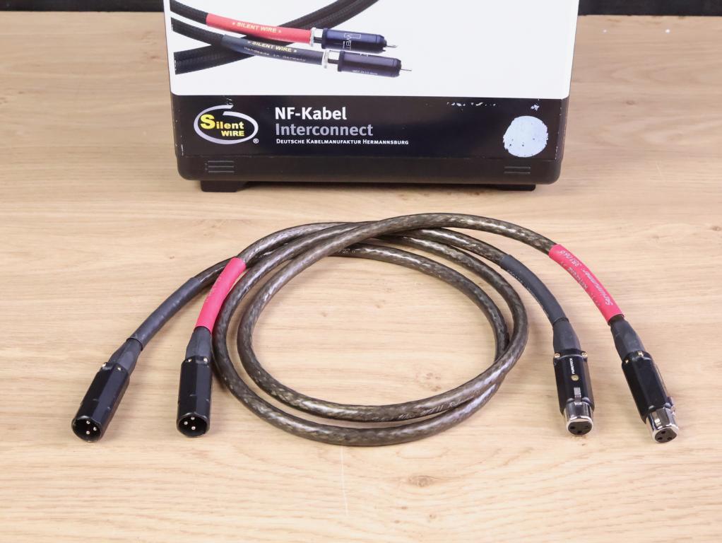 Silent Wire NF-II Referenz high end audio interconnects XLR 1,0 metre