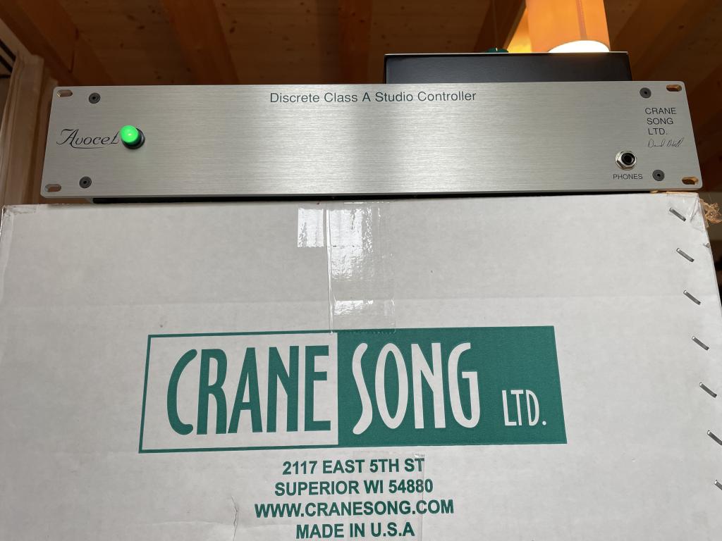 Crane Song Avocet 1.5 Class A Monitor-Controller / Vorverstärker mit D/A-Wandler und Remote II