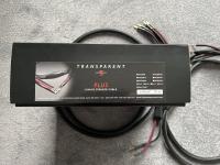 Transparent audio musicwave plus bi-wiring musiclink plus balanced musiclink plus rca  			