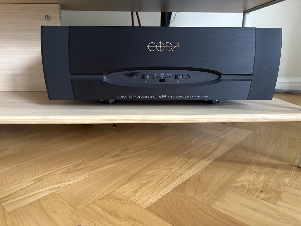 Coda Coda S5.5 - Pure Class A Power Amplifier | Mint Condition | Full 5-Year Warranty
