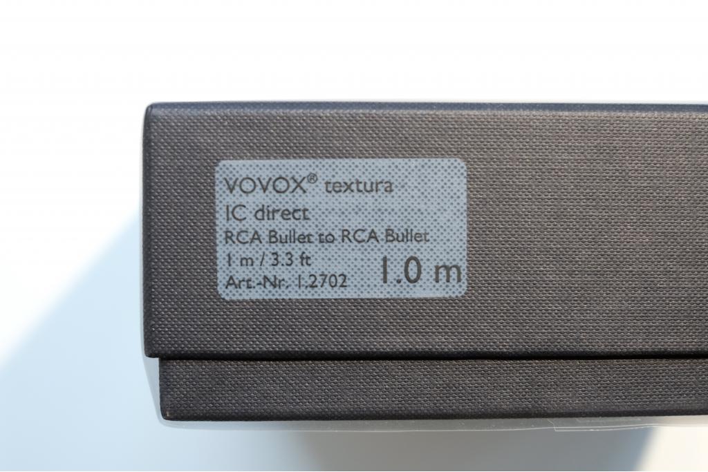 Textura RCA to RCA IC direct (Paar) 1,0m Cinch auf Cinch