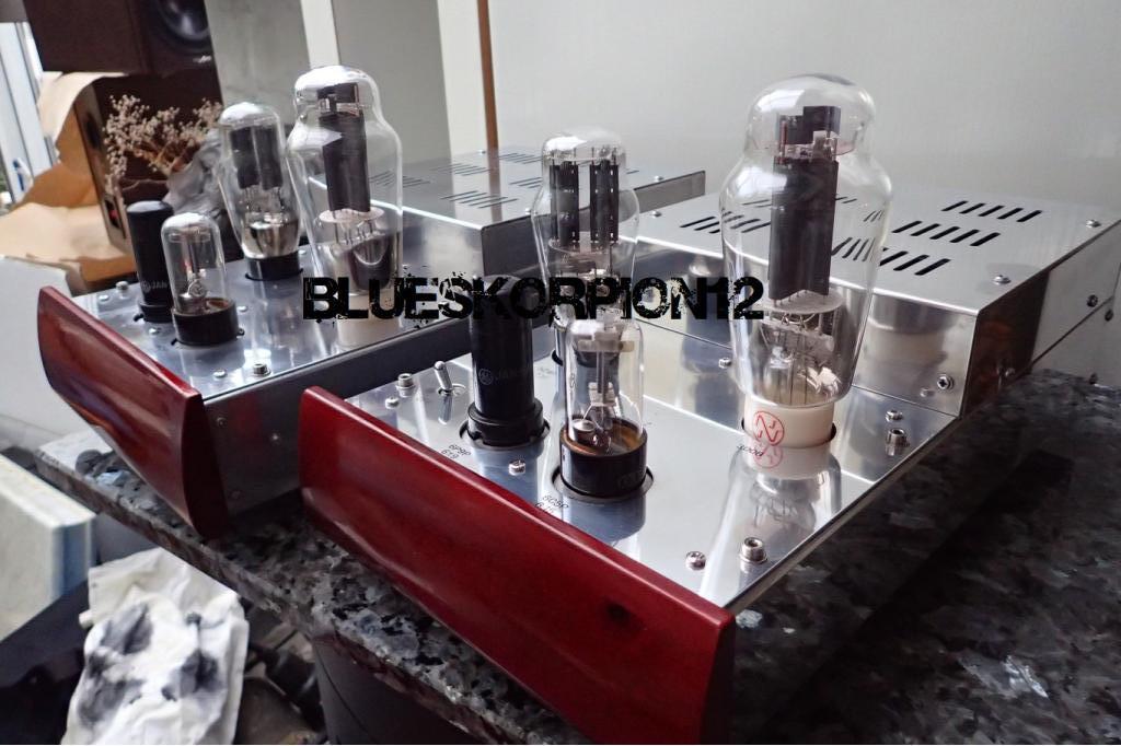 Diverse / Andere 300b Röhren Mono Endstufen