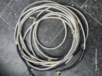 Silver speaker cable - wbt connectors