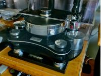 Transrotor Z3, zwei Motoren, DV20x2, Unterbau, Haube, Granitplatte