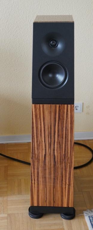 Verity Audio Otello in Zebrano Hochglanz +++ wenige Monate alt +++ Zustand wie neu +++ Verkauf im Kundenauftrag +++